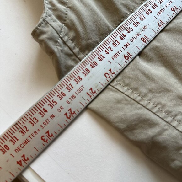 Banana Republic Mens Safari Vest 4 Pocket Harbor Vest Large Zip Up Khaki - Picture 5 of 10